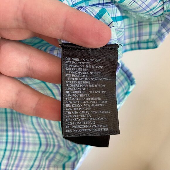 The North Face Taggart Shirt Women’s XS Plaid Short Sleeve Hiking - Picture 5 of 8